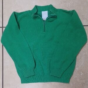 Bella Bliss 100% Cotton 1/4 Zip Sweater, Kids Size 5